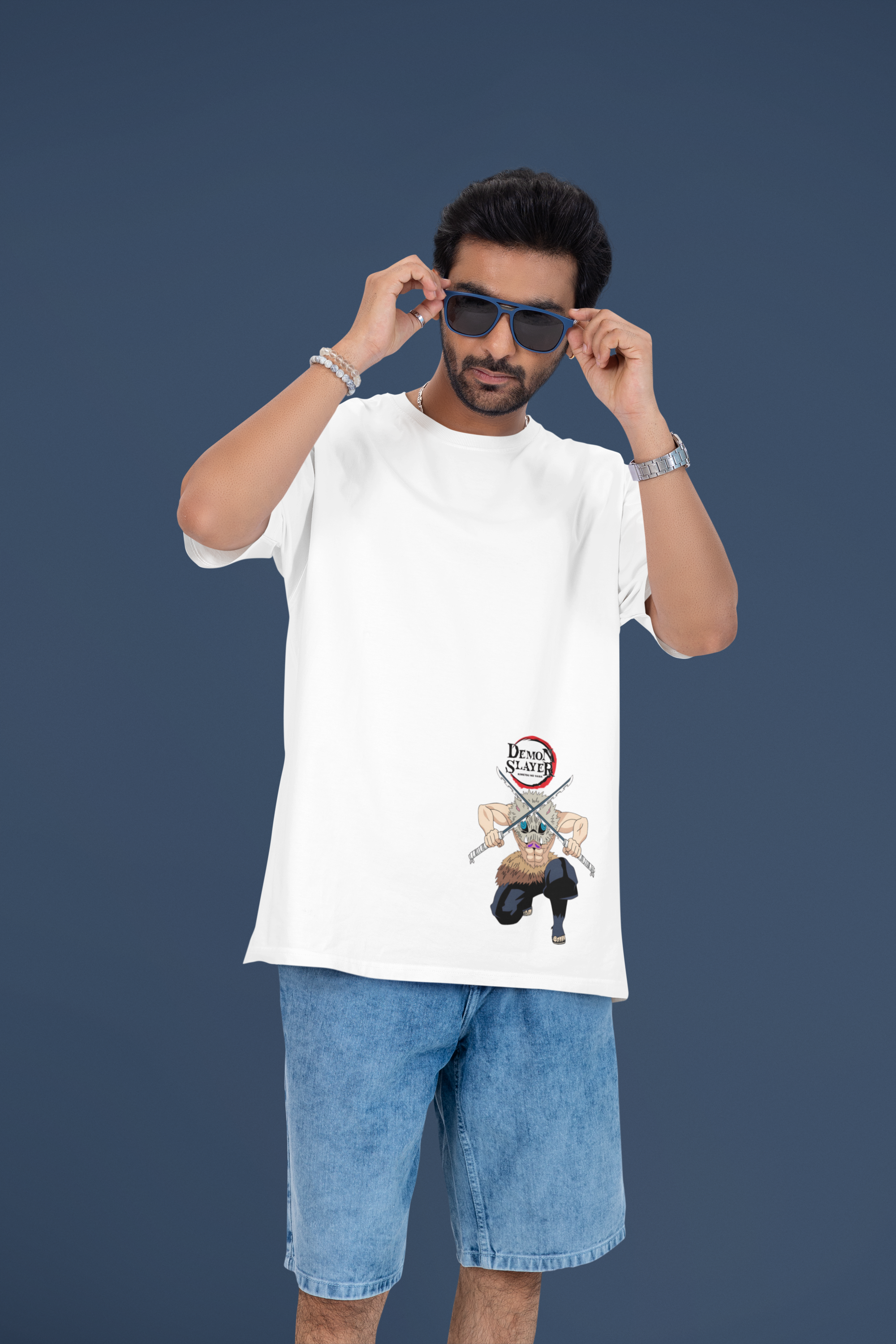 Unisex Oversized Classic T-Shirt_Demon Slayer